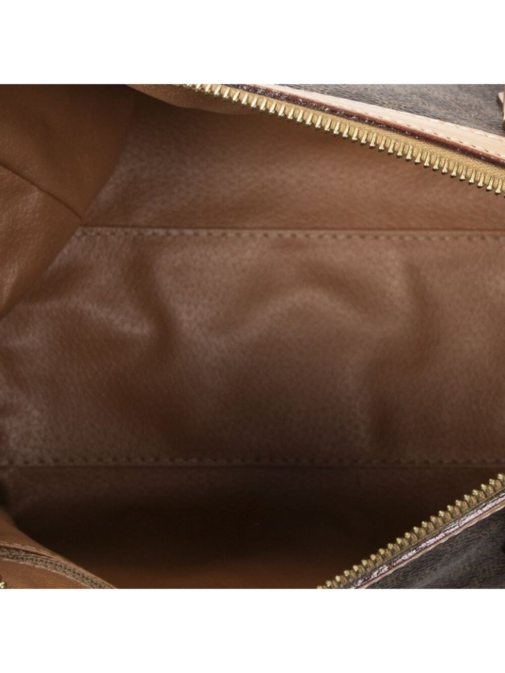 Celine Small Boston Beige Brown Macadam Canvas Shoulder Bag - Picture 9 of 10